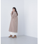 フォルムノーカラーロングコート