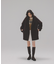 ダブルブレストフォルムミドルコート