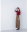総針ベーシックシリーズ キーネックニット