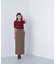 総針ベーシックシリーズ キーネックニット