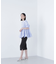 ギャザースリーブティアードチュニックブラウス