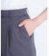 パウダリーツイルセットアップシリーズ　ワイドストレートパンツ