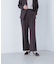 パウダリーツイルセットアップシリーズ　ワイドストレートパンツ