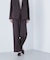 パウダリーツイルセットアップシリーズ　ワイドストレートパンツ
