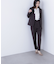 パウダリーツイルセットアップシリーズ テーパードパンツ