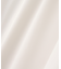 バイカラーフリルネックブラウス