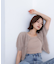 ハーフスリーブシャギーアンサンブル