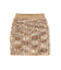 フリンジニット SETUP ミニスカート