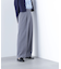 コンパクトベスト セットアップ ワイドストレートパンツ