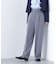 コンパクトベスト セットアップ ワイドストレートパンツ