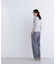 コンパクトベスト セットアップ ワイドストレートパンツ