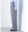 コンパクトベスト セットアップ ワイドストレートパンツ
