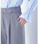 コンパクトベスト セットアップ ワイドストレートパンツ