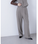コンパクトベスト セットアップ ワイドストレートパンツ