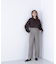 コンパクトベスト セットアップ ワイドストレートパンツ