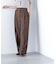 くびれ仕込みベルテッドパンツ