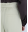 くびれ仕込みベルテッドパンツ