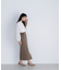 アシメラッフルボウブラウス