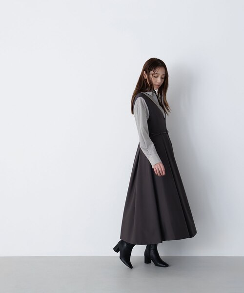 ベルテッドタックジャンスカ｜ナチュラルビューティーベーシックの通販