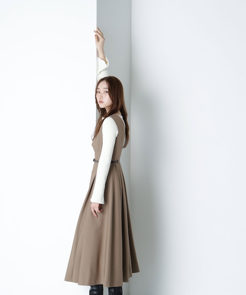 ベルテッドタックジャンスカ｜ナチュラルビューティーベーシックの通販