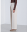 ハイウエストラップワイドパンツ