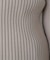 襟付コンパクトリブニット