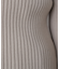 襟付コンパクトリブニット