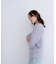 ミックスカラーヘアリーニット
