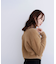 ヘアリージップカーディガン