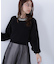 パールネックニット