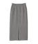 フェイクスエードシリーズ スリットスカート
