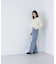 '“ふわ＆リブ”アンサンブルニット