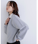 クロップドポロカラートップス