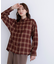 2wayチェックシャツ