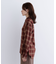 2wayチェックシャツ