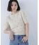 シャギーハート刺繍ニット