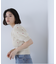 シャギーハート刺繍ニット