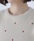 シャギーハート刺繍ニット