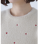 シャギーハート刺繍ニット