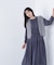 シャーリングシアーワンピース