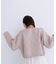 ダイヤ柄クロップドニット