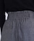 ツイーディーベルテッドワイドパンツ