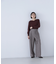 総針ベーシックシリーズ ニュアンスVネックニット