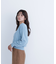 総針ベーシックシリーズ ニュアンスVネックニット