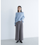 ダブルベルトワイドパンツ