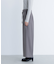 ダブルベルトワイドパンツ