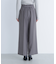ダブルベルトワイドパンツ