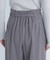ダブルベルトワイドパンツ