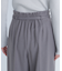 ダブルベルトワイドパンツ
