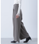 ウエストラインタックワイドパンツ